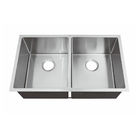 Welding Brushed 304 / 316 Kitchen Sinks Stainless Steel Flush / Under Mounted