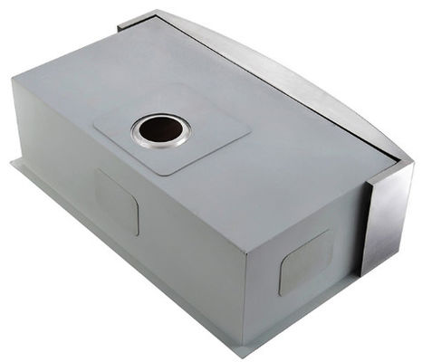 Modern Commercial Undermount Stainless Steel Kitchen Sink US Standard Size