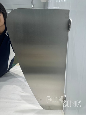 Fabbrica Pareti urinarie in acciaio inossidabile, schermo riservato per l'urino maschile, tampone impermeabile, divisore di protezione del bagno per scuole, asili, negozi