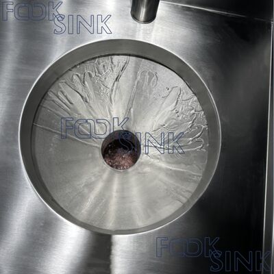 Hospital Medical 304 316 Stainless Steel Surgical Sink Hygienic Double Bowl Design Sluice Sink Feature Faucet Included