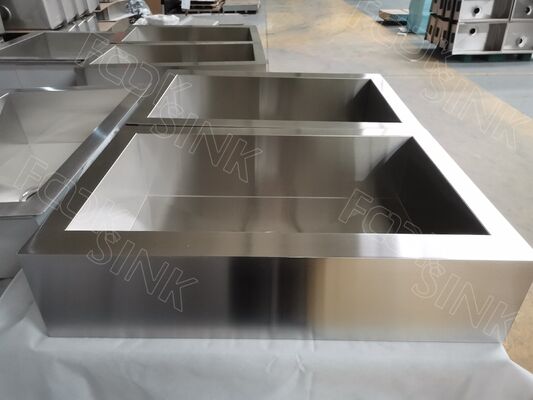 Modern 33''X21''x10'' Farm 304 Stainless Steel Sink For The Kitchen Farmhouse Apron Sink Pvd Golden Scratch-Resistant Handmade Kitchen Sinks