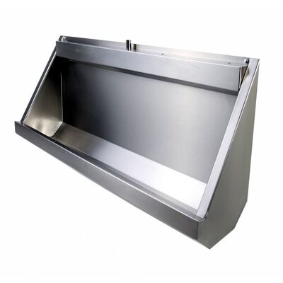 Produzione professionale di urinoli in acciaio inossidabile 304 fabbrica scuola urinoli personalizzabili per luoghi sportivi attrezzature igieniche pubbliche metalliche maschili