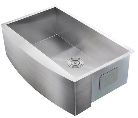 Modern Commercial Undermount Stainless Steel Kitchen Sink US Standard Size